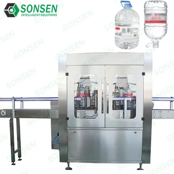 2024 Custom Bucket Plastic Can Fully Automatic Labeling Machine for Small Enterprise Packaging Hot Melt Adhesive Labeller