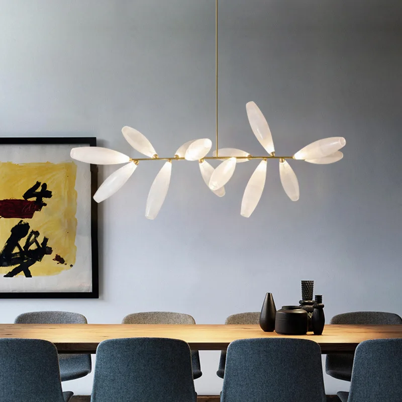2022 New Design Simple Pendant Light Luxury Grape Chandelier for Living Room Bedroom Restaurant Hanging Light