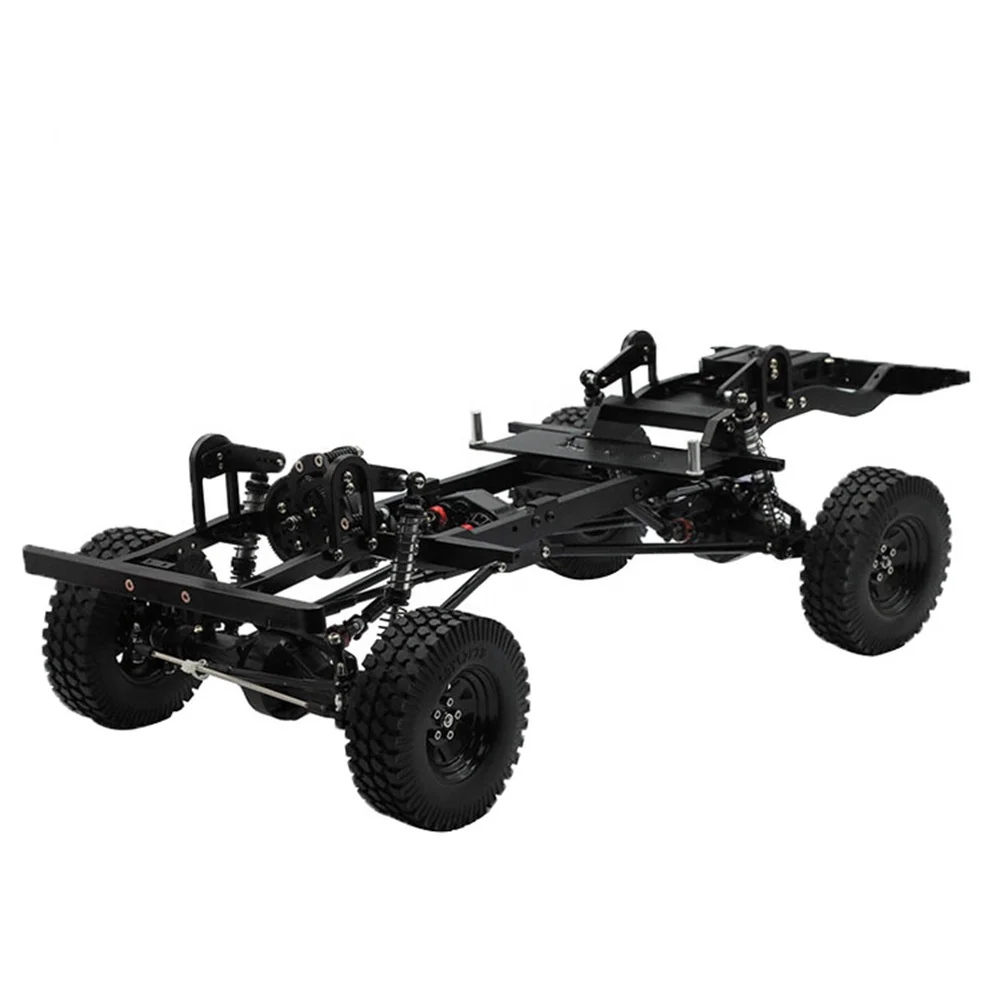 Complete Aluminum 334mm Gelande II D110 Truck Frame Chassis for 1