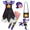 Dress, trousers, bag, mask