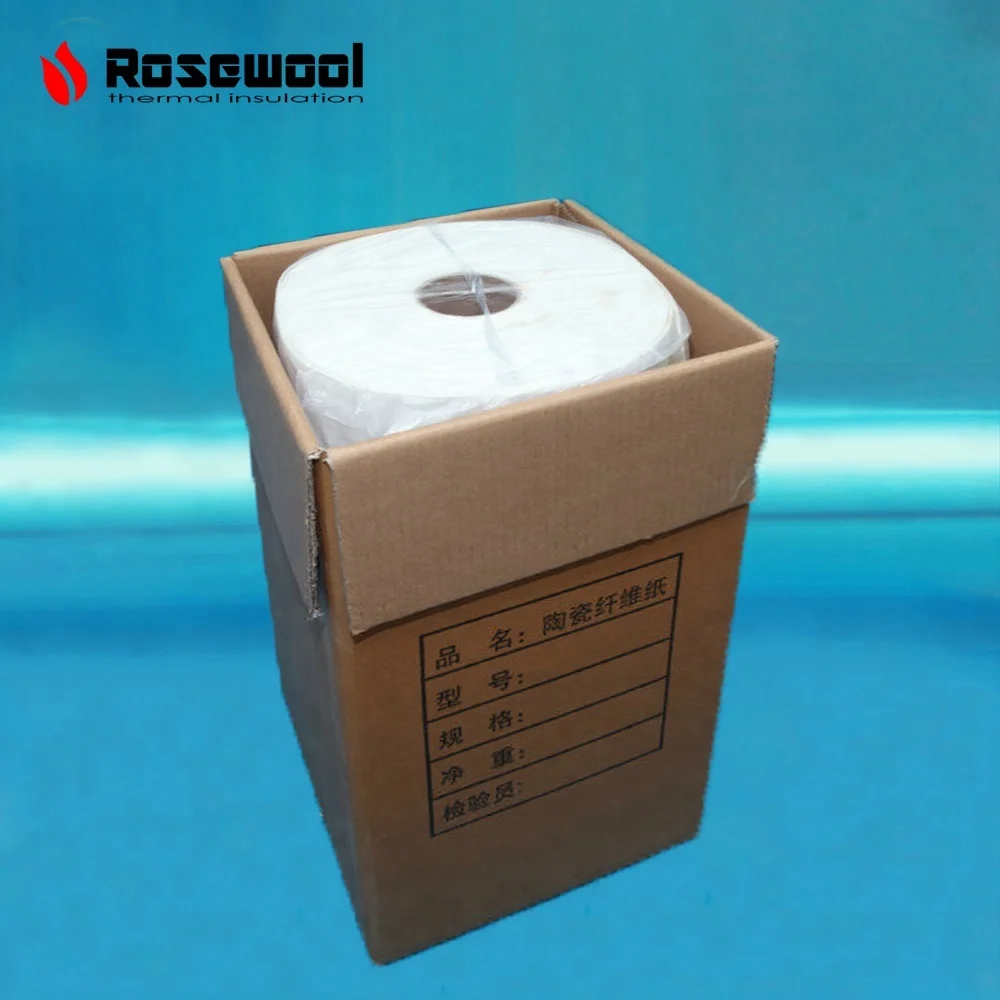 Low Heat Capacity Kaowool Paper Ceramic Fiber Paper For Industrial ...