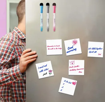 Dry Erase Sticky Notes Reusable Post Its Non Magnetic Whiteboard Stickers  for Wall - China Sticky Notes, Dry-Erase Sticky Notes