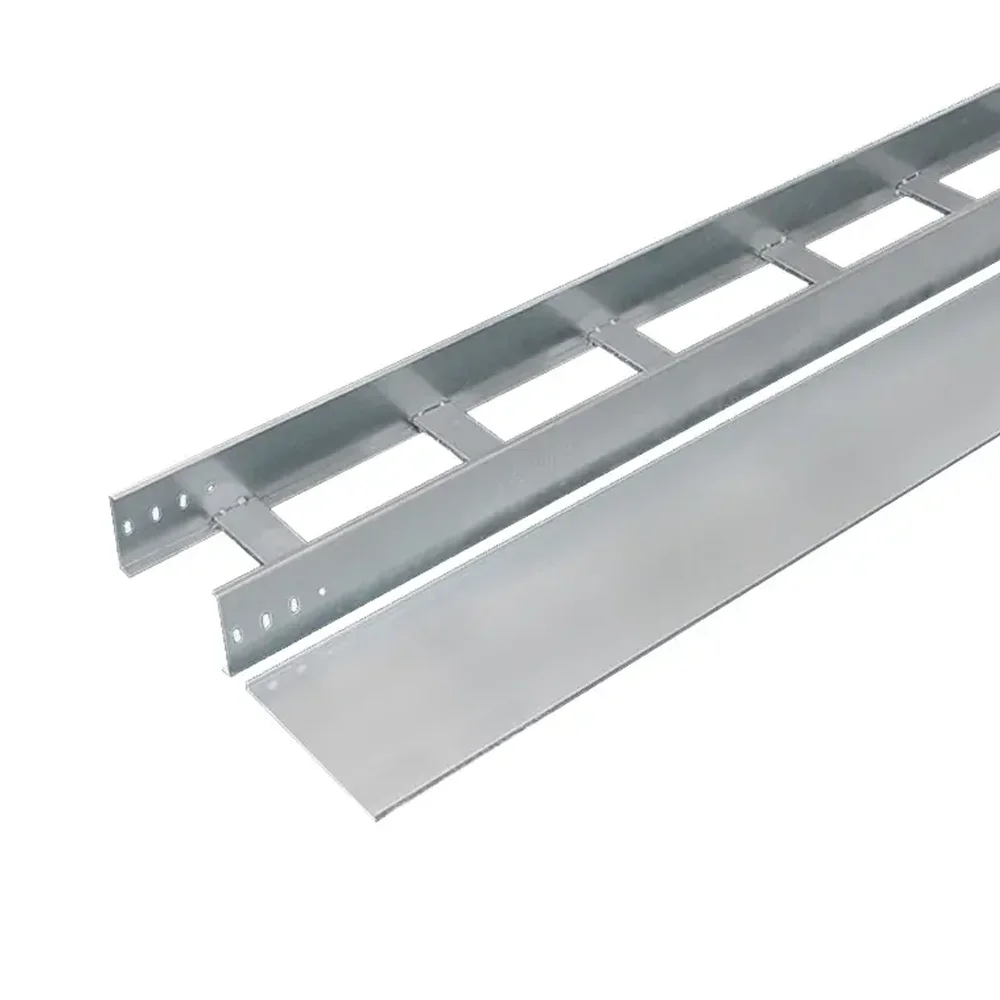 Cable Ladder Trays OEM DOM High Standard Fireproof Painting Coating Perforated Cable Ladder