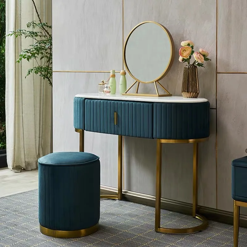 new arrivals modern dressing table,marble top dressing table