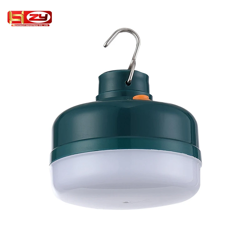 Solar Charging Practical Energy Saving Portable Night Market Camping Rechargeable Lamp Outdoor Work Ip65 Emergency Light