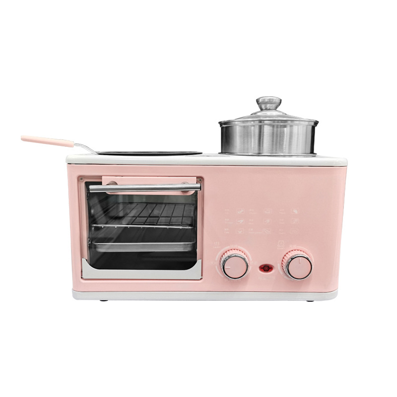 High Quality household 8L oven 1L Pot multifunction 4 in 1 breakfast maker Machine