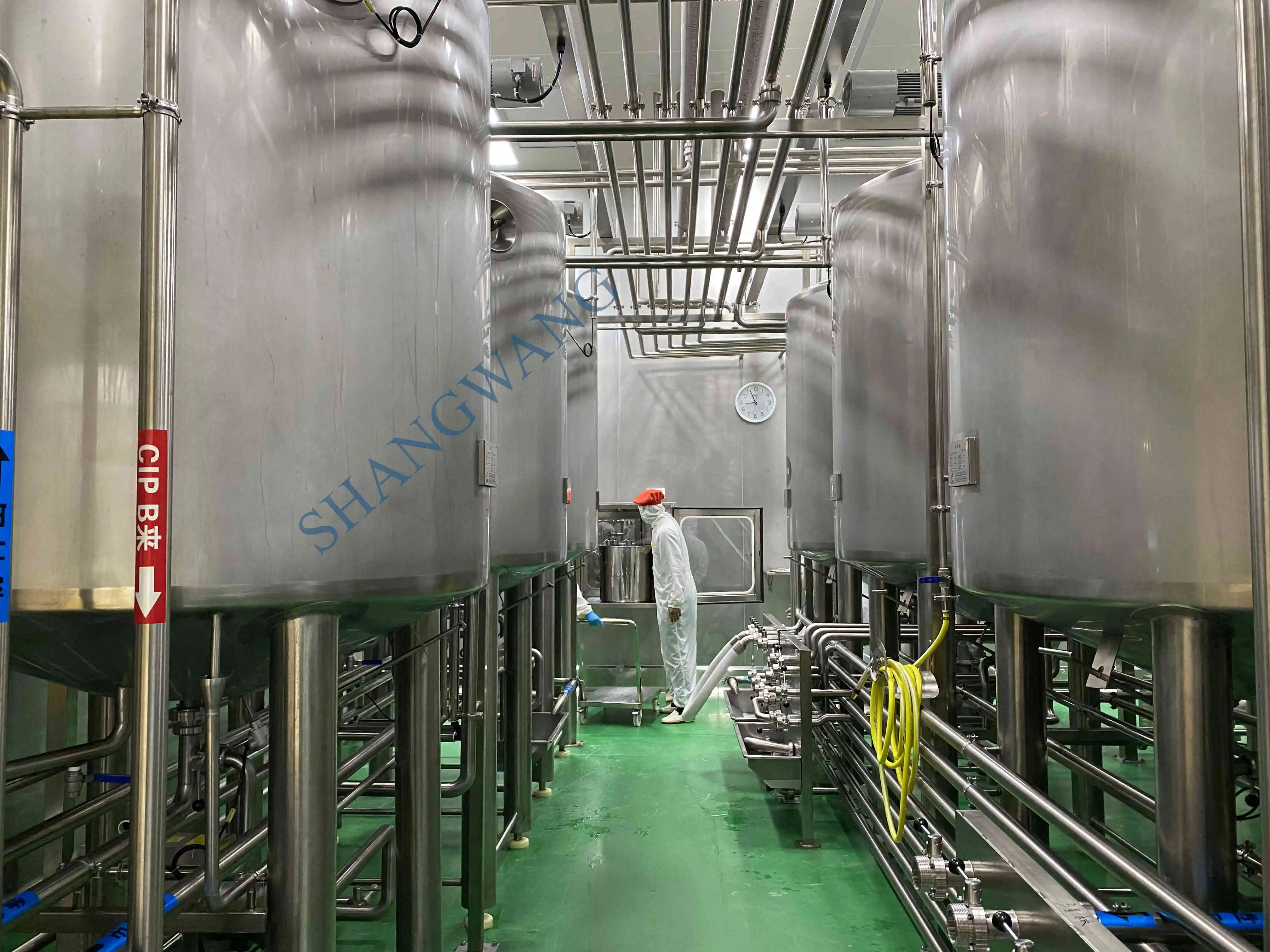 Turnkey Project Customizable Complete Any Capacity Dairy Cheese Milk Yogurt Ice Cream Production Line