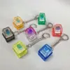 Mélange de capuchons de couleur de coque transparente à clé unique