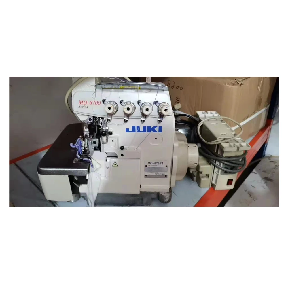 二手jukis 6714包缝机2针4线缝纫机服装机械 - Buy Overlock缝纫机便携,5线包缝机,3线包缝机 Product on ...
