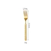 gold Dessert Fork