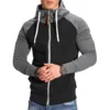 Black - dark gray sleeves