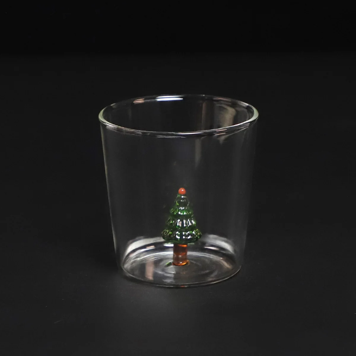 High-value creativity ingenious minimalist design vintage transparent native design water glass christmas water glasses