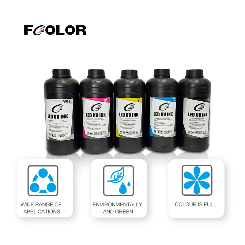 FCOLOR XP600 UV Printer With UV LED Ink Digital Printing Machine for Professional Quality UV Printing