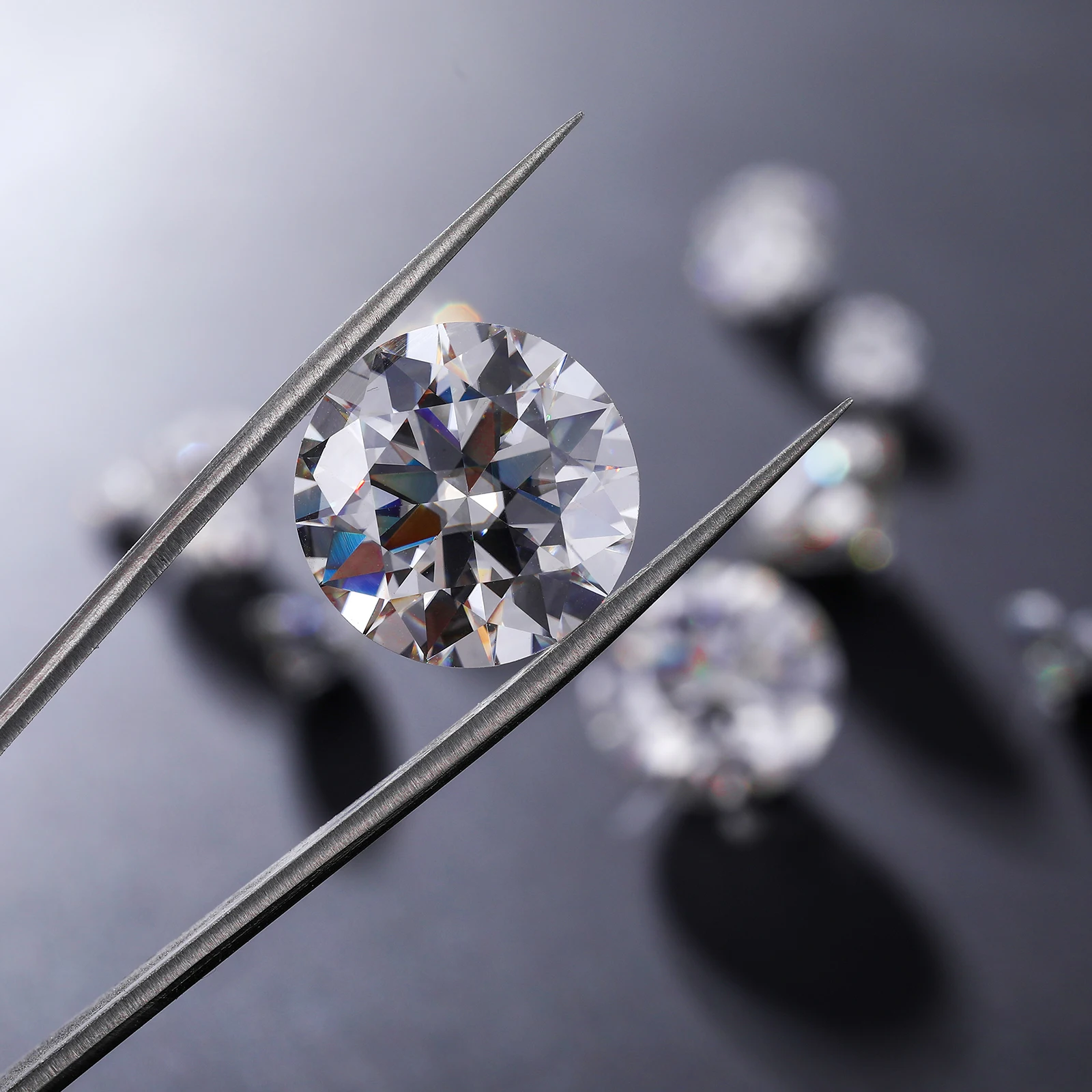 Diamant Moissanite Brut 144 Carats - Cultivé En Labo, Violet, Non Taillé, En Vrac