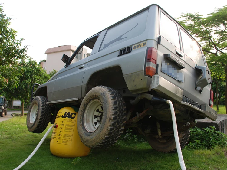 4 Ton Easy Lift Air Jack Exhaust Pneumatic Jack Multilayer Offroad