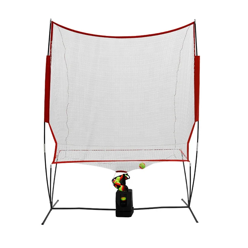 Shuttle Net Luspeed Indoor Practice Net Tennis Single Backstop Portable Nylon ...