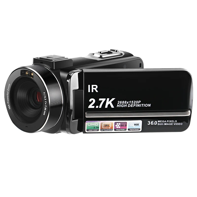 Ultra HD 36MP CMOS Sensor Camcorder for Wedding Videos