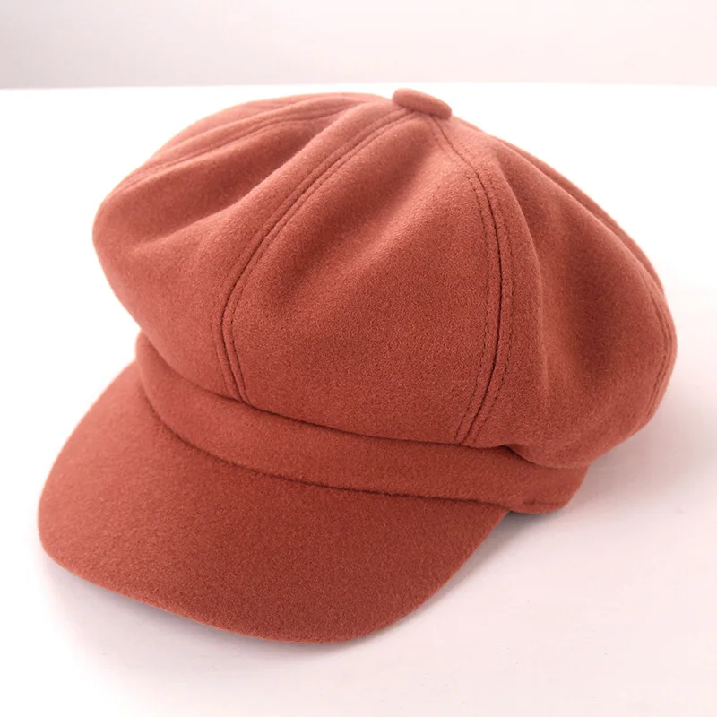 Стильные кепки художника газетчика Черные Серые береты шляпы