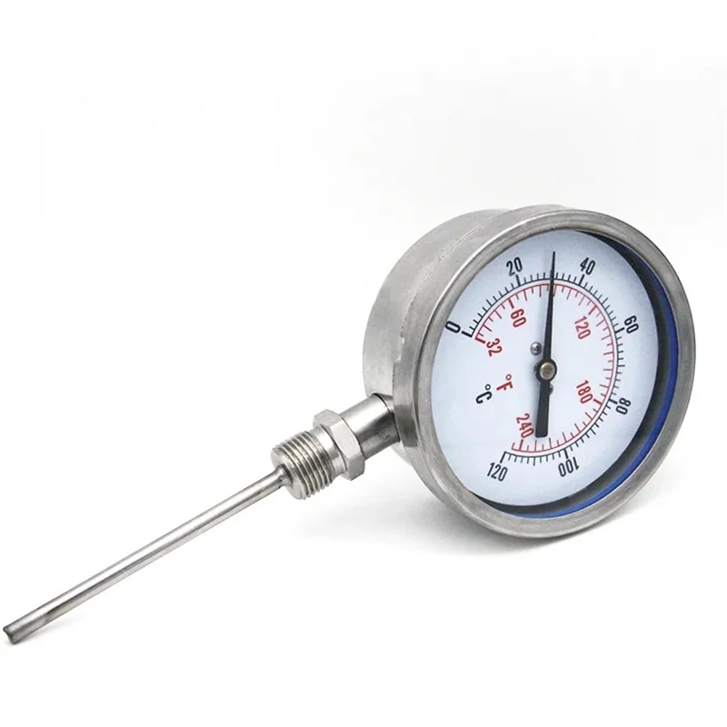 Wholesale Stainless Steel Industrial WSS Bimetal Thermometer Temperature Gauge Measuring Instrument