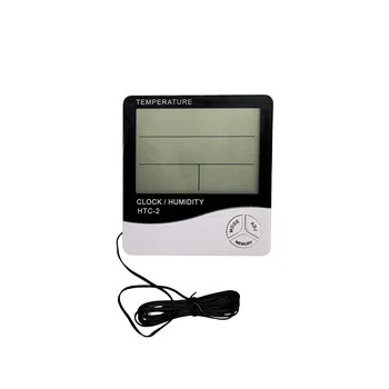 modern electronic table clock table digital alarm home decor mini gift living room bedroom htc-2 temperature clock
