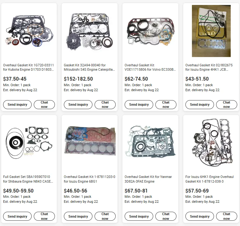 C240 Overhaul Kit for Isuzu Engine Rebuild Kit 2
