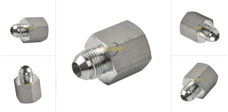 5JB-08-08 hydraulic fittings jic male 70deg cone/bsp female hydraulic nipple