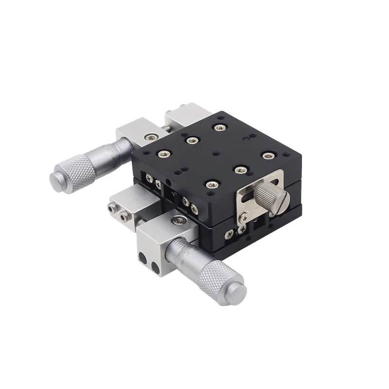 Add More Xy Axis Displacement Platform Ly40/50/60/80-C-L-Rm Aluminum Alloy Optical Alignment Precision Manual Fine-Tuning Mobile
