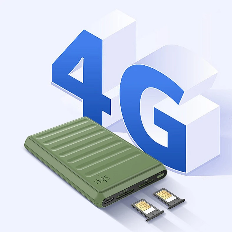 Adaptateur double SIM sans fil IKOS K6 en promotion – Adaptateur