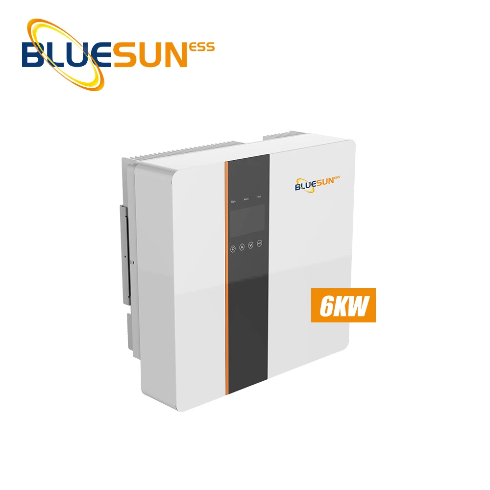 Bluesuness Hybrid Low Frequency Inverter 5Kw 6Kw Solar Home Inverter Off On Grid Small Solar Inverter