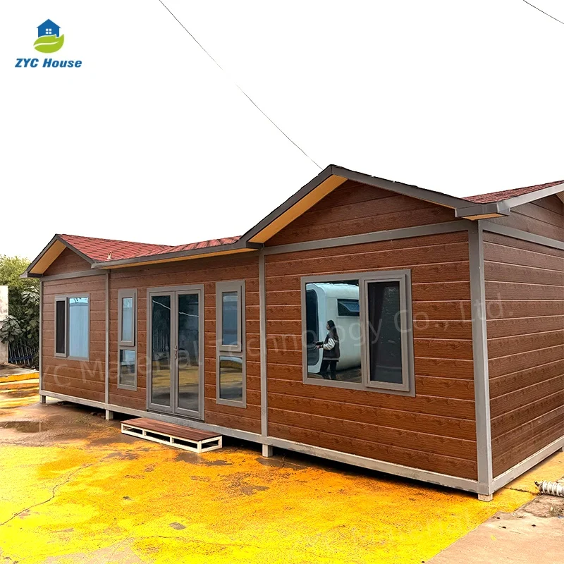 Foldable flat pack container house folding construction camping site office and living house container house