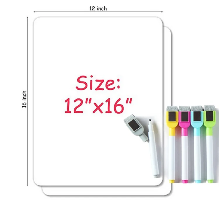 Гибкая Виниловая магнитная доска A3 Белая для чистых помещений