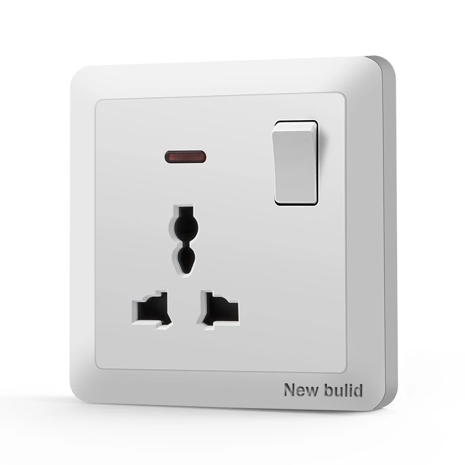 Wall Switch Uk Africa Electrical Switch Socket British Standard Switch