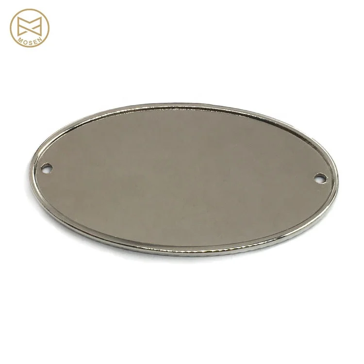 New Arrival Durable Custom Logo Enameled Metal Plate Label for Furniture