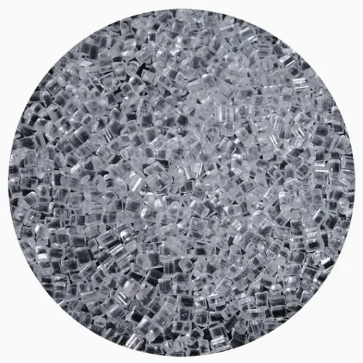 Пищевые гранулы из полистирольной смолы глянцевое пластиковое сырье с высокой текучестью для литья под давлением