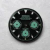 Black Dial Green Eyes