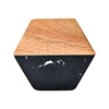 hexagon(half)-black