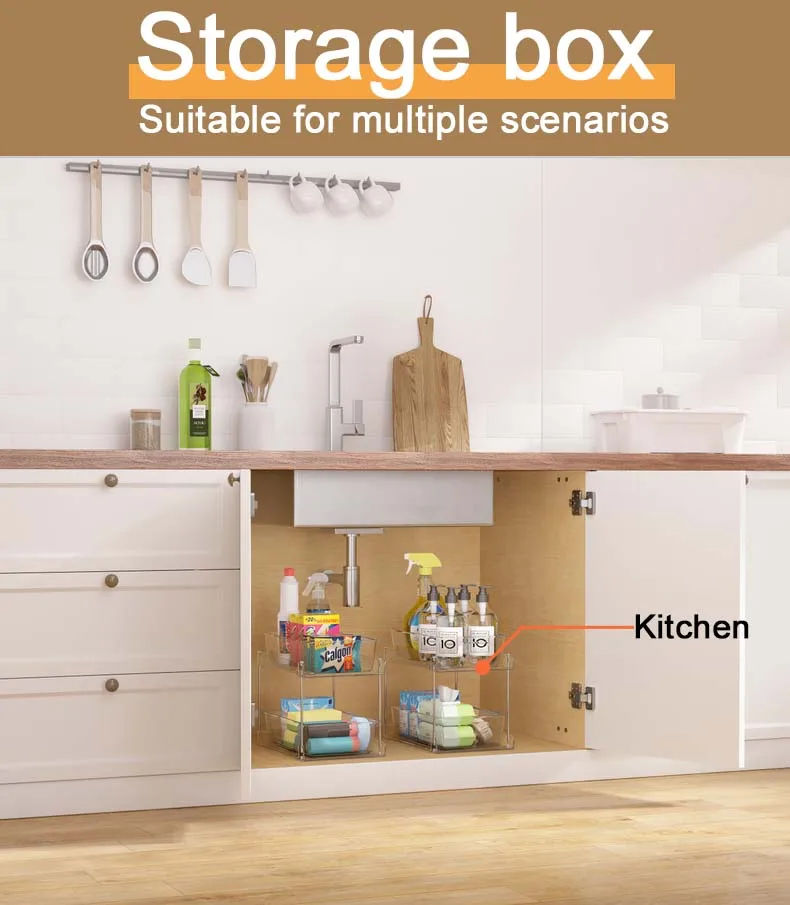 Under sink Storage racks with drawers pulling  storage racks & shelving units storage racks