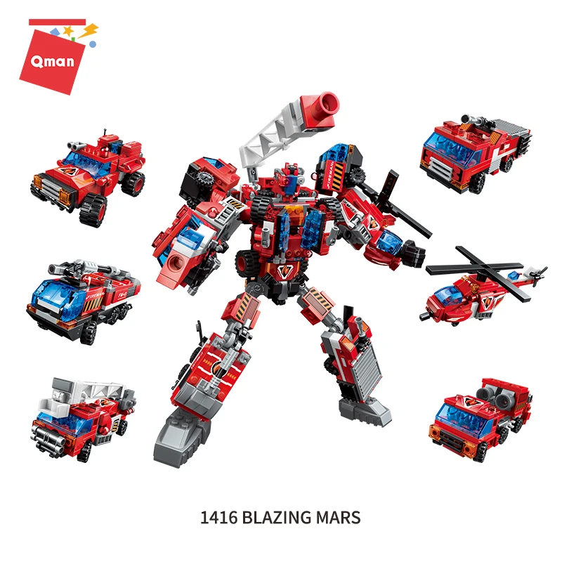Qman Blazing Mars Robot Transform Car Building Blocks Kids Plastic Toy Buy Building Blocks Robot Kids Plastic Toy Robot Car Building Block Product On Alibaba Com