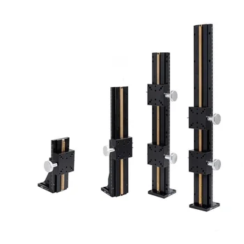 Glissière En Queue D'aronde En Alliage D'aluminium Axe X, Crémaillère Manuelle à Longue Course SPXDTLS80, Plate-forme De Précision Réglable Manuellement