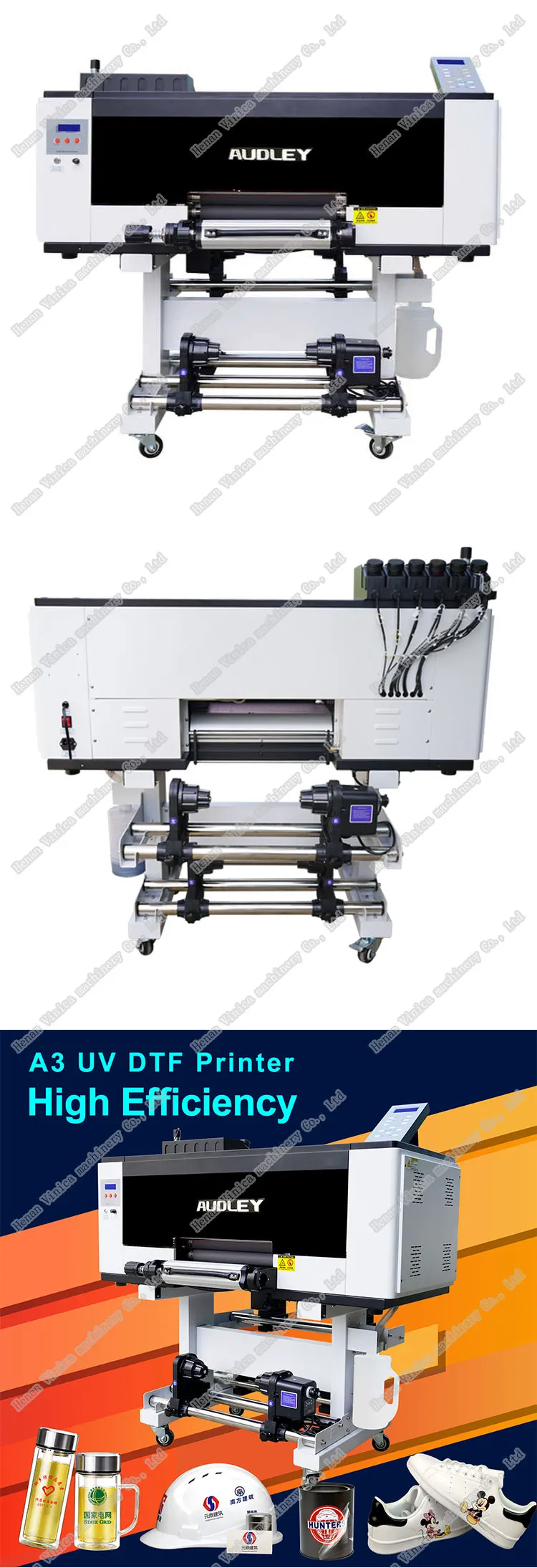 High Quality Roll to Roll Crystal Sticker UV DTF Wrap Digital Label ...