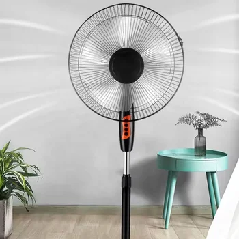 The Most Effective Electric Floor Stand Fan 16 Inch Oscillating Pedestal Fans 40 Watt With 5 As Blades