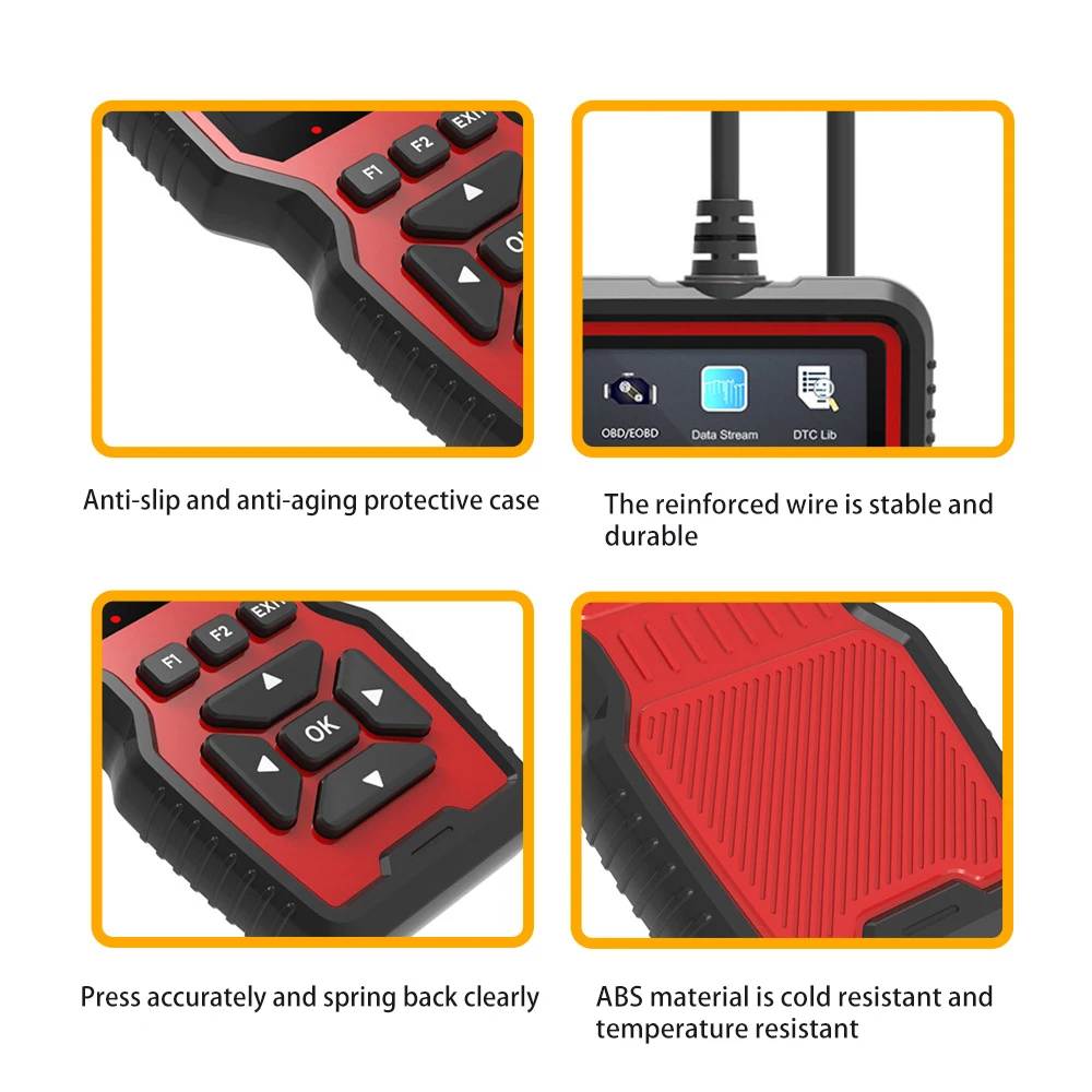 Elm327 PCMOS Professional Car Fault Detector OBD2 Scanner Diagnostic Tool Engine System Check Code Reader 9-16V - view 6