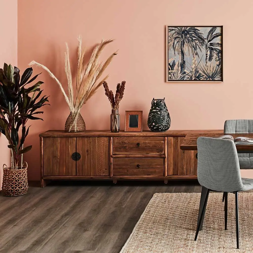 Rustic Style Chinese Reclaimed Solid Wood Tv Cabinet for Living Room