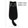Gato de lino negro