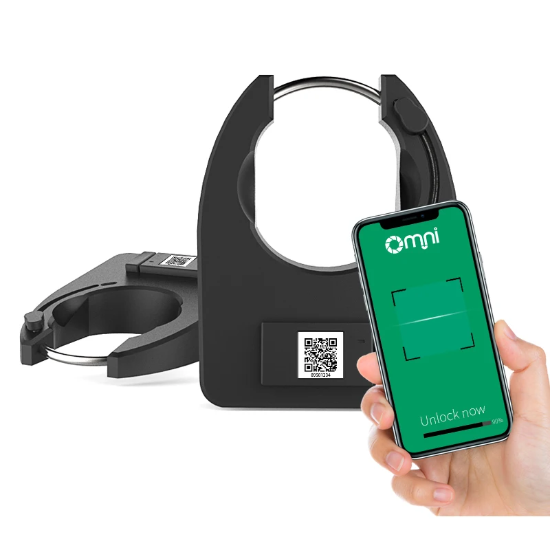 Omni Android IOS APP Ble Wireless Control 4G 2G GPS Glonass Dual Accurate Locationing Smart Power Monitor Ebike Lock