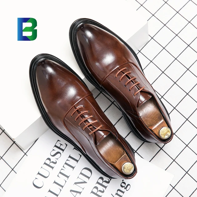 Ayakkab Erkek 2024 hot selling high quality men's business dress leather shoes fashion wholesale loafers shoes oxford