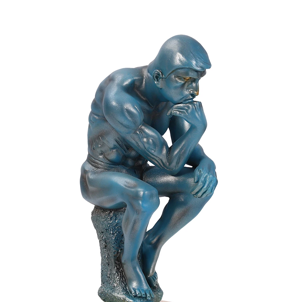 Style 4 Fittoway The Resin Thinker Statue Modern Abstract Sculpture for Home Office Bookshelf Desk Decor Style 4 Fittoway The Resin Thinker Statue Modern Abstract Sculpture for Home Office Bookshelf Desk Decor