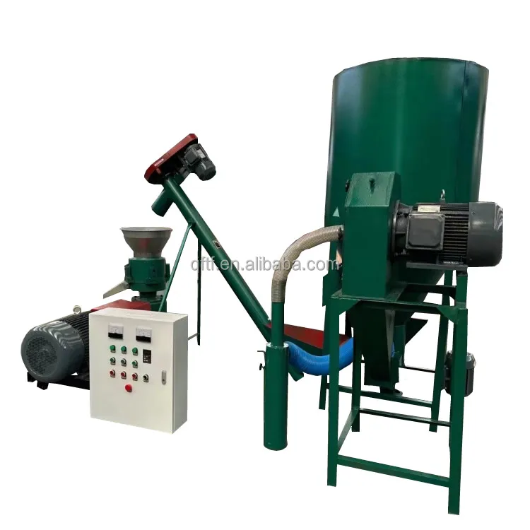 Animal Poultry Fish Feed Processing Machines Feed Pellet Making Machine ...