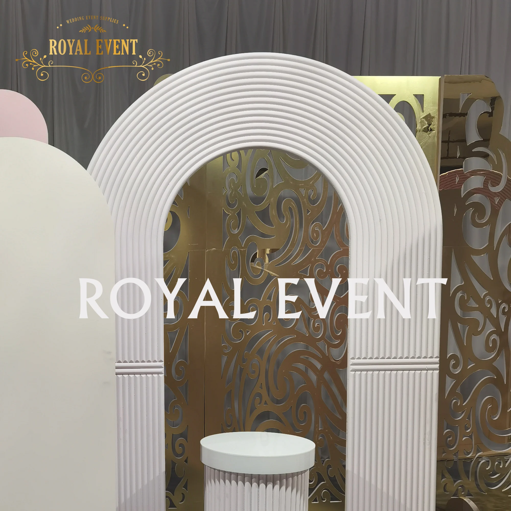Wholesale 3d Carved Arch Panel Backdrop Stand Other Wedding Decoration ...