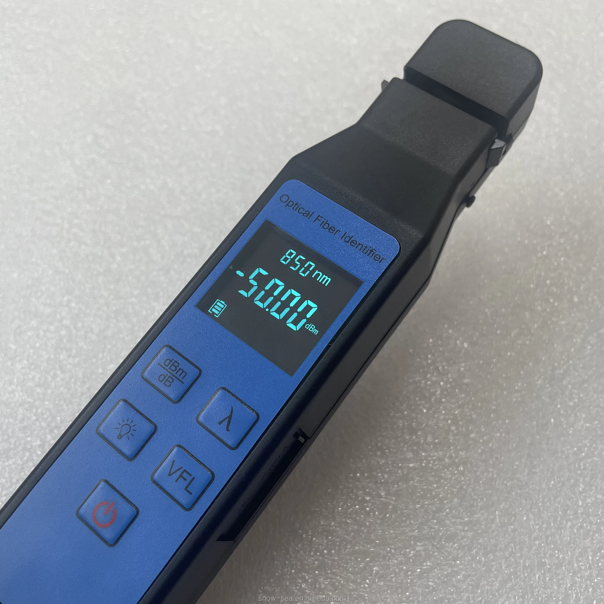 FTTH Live Active Signal Detector Optical Fiber Trafic Identifier with 10mW Visual Fault Locator and Optical Power Meter